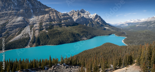 Beautiful Peyto Lake, Banff National Park, Alberta, Canada
 photo