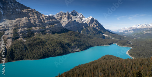 Beautiful Peyto Lake, Banff National Park, Alberta, Canada
