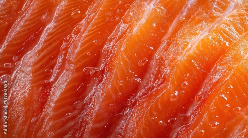 Close-up of fresh Salmon fillet Close-up of fresh Salmon fillet