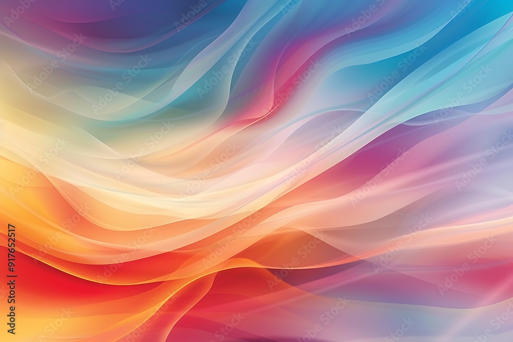 Abstract Colorful Waves Abstract Colorful Waves