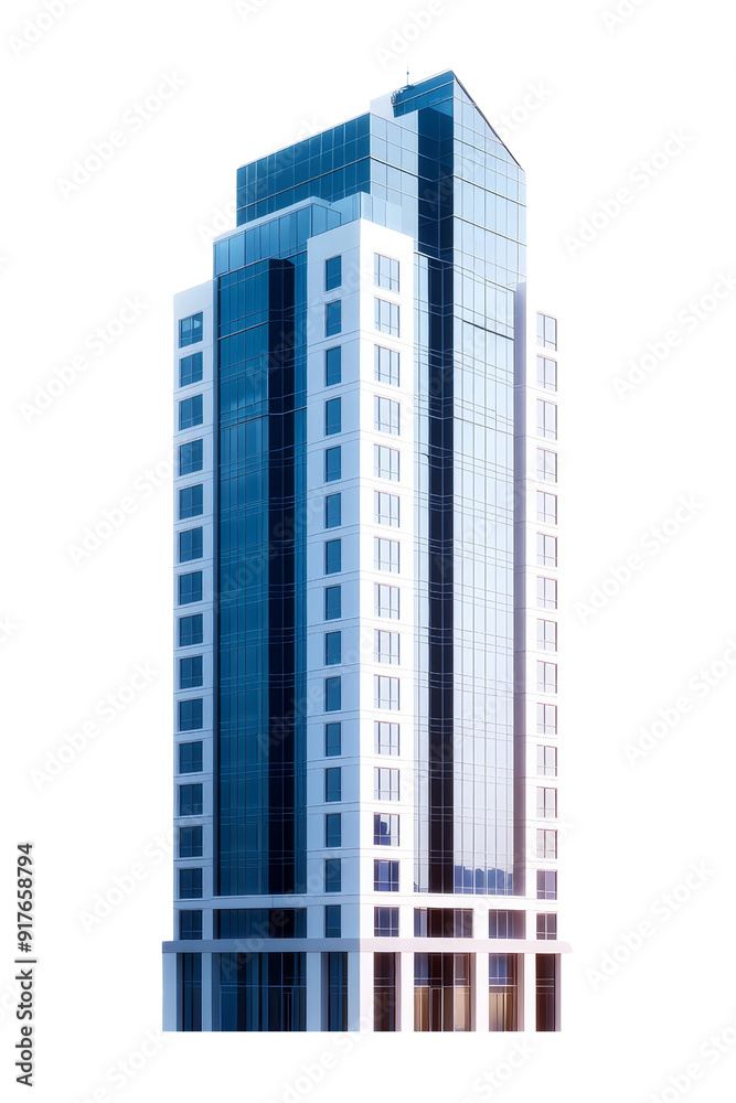 Modern Glass and White Office Building Modern Glass and White Office Building