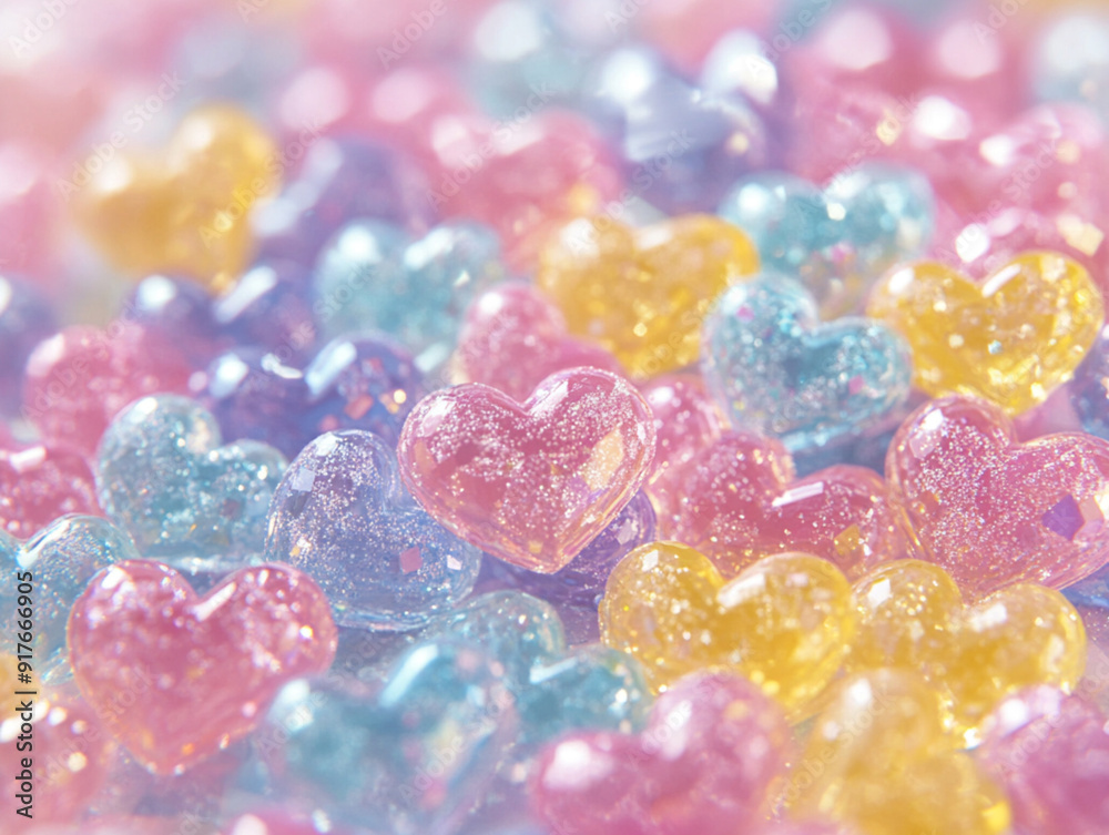 Pastel Heart Candies Pastel Heart Candies