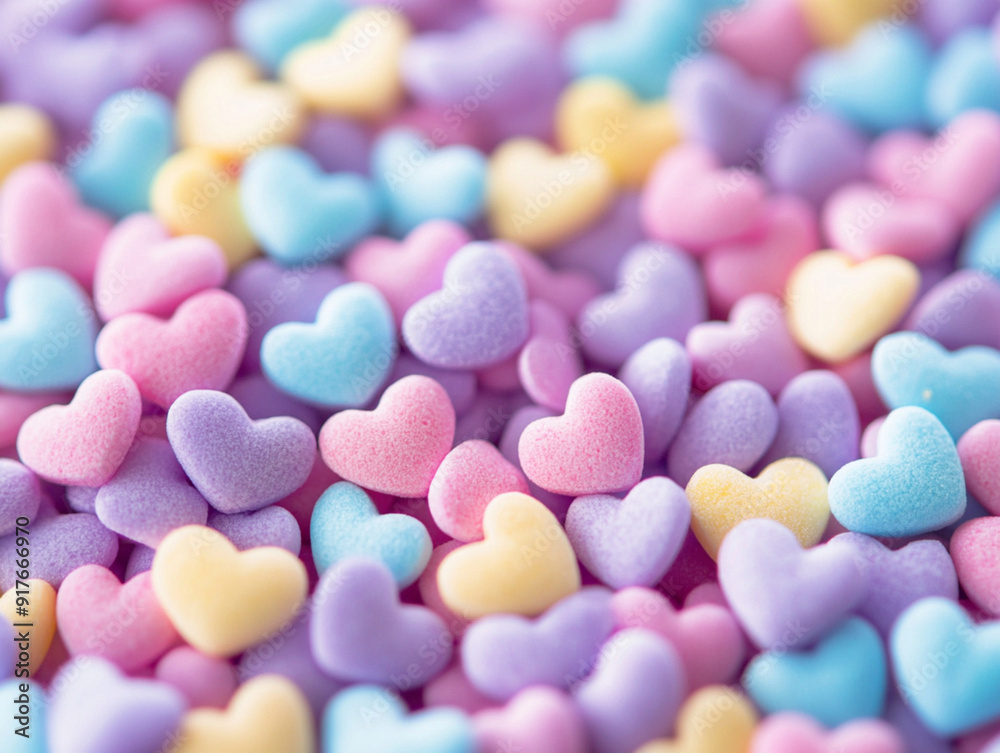 Pastel Heart Candies Pastel Heart Candies