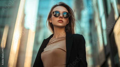 Stylish Woman in City Free Download Stylish Woman in City - GFXLoad