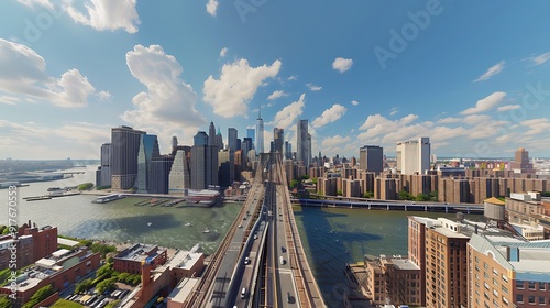 A mesmerizing snapshot of Google Street View's time-traveling feature, enabling users to explore historical images and witness the evolution of landscapes and cityscapes over time in impressive