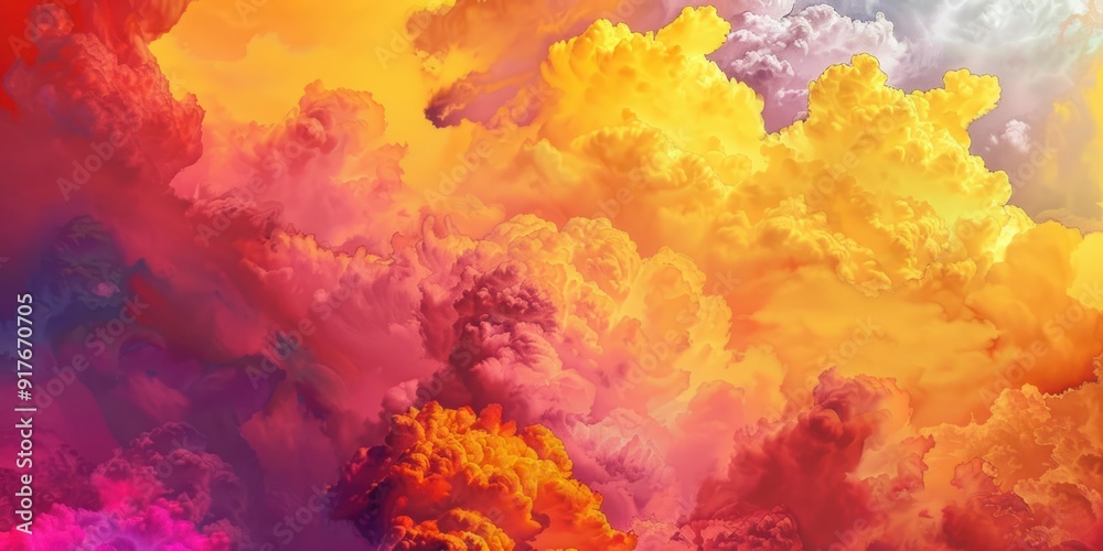 Dramatic Colorful Clouds at Sunset Dramatic Colorful Clouds at Sunset
