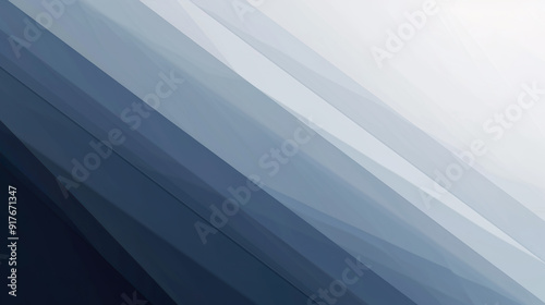 Abstract Background with Diagonal Blue and White Stripes