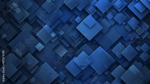 abstract blue background with squares