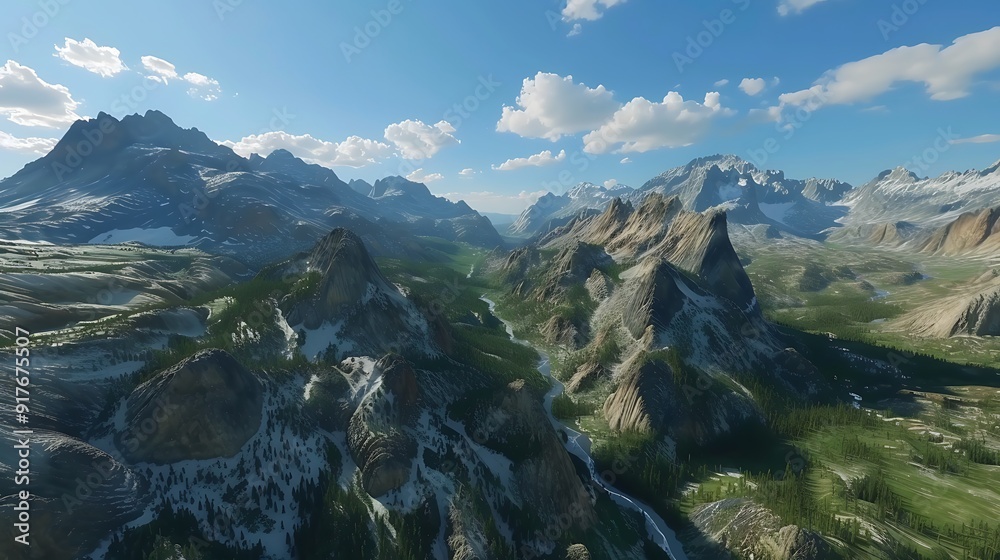 An awe-inspiring image showcasing Google Earth's 3D terrain view, bringing to life the majestic beauty of mountains, valleys, and landscapes across the globe with breathtaking realism in An awe-inspiring image showcasing Google Earth's 3D terrain view, bringing to life the majestic beauty of mountains, valleys, and landscapes across the globe with breathtaking realism in