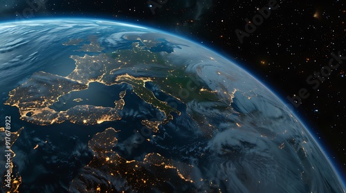 An immersive image capturing Google Earth's community contributions, showcasing user-generated content and collaborative mapping efforts that enhance the richness of the platform in detailed