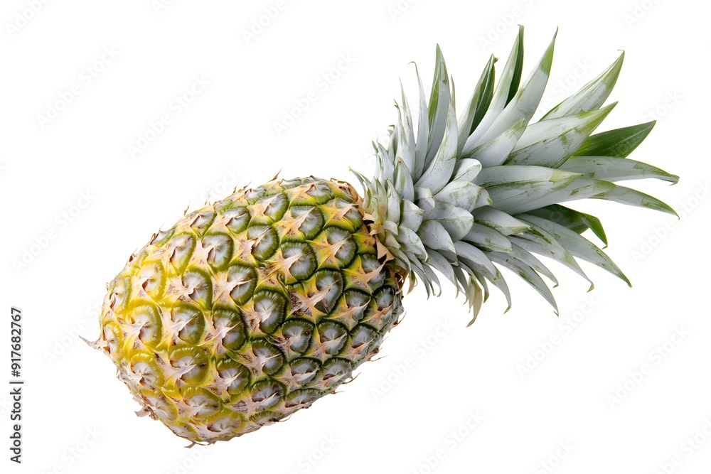 Fresh Pineapple Isolated on White Background. Fresh Pineapple Isolated on White Background.