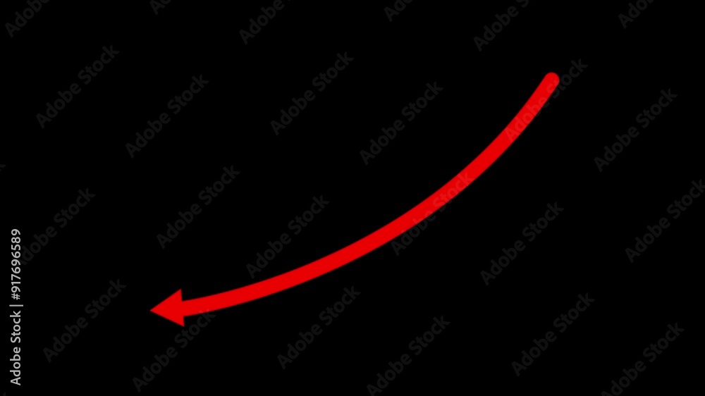 Arrow pointing down. Arrows moving down video , direct symbol set on black background. Directional arrow. Arrow pointing down. Arrows moving down video , direct symbol set on black background. Directional arrow.
