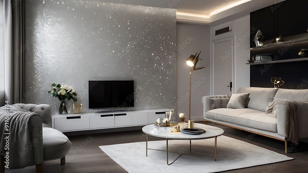 modern living room with fireplace modern living room with fireplace