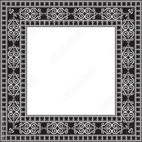 3927_4_Yakut_square_frame.eps photo