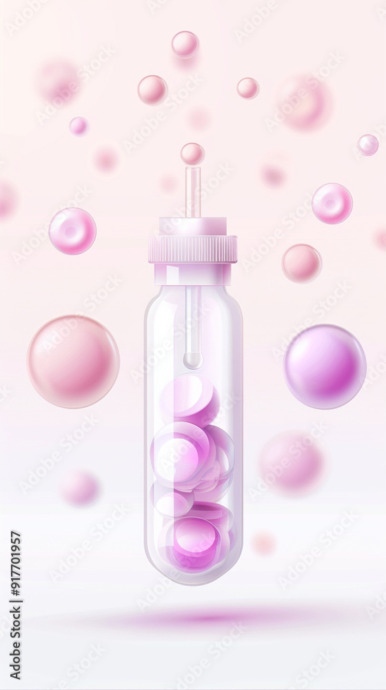 pink bottle with drop pink bottle with drop