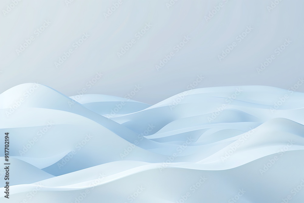 Abstract Blue Waves Background Abstract Blue Waves Background