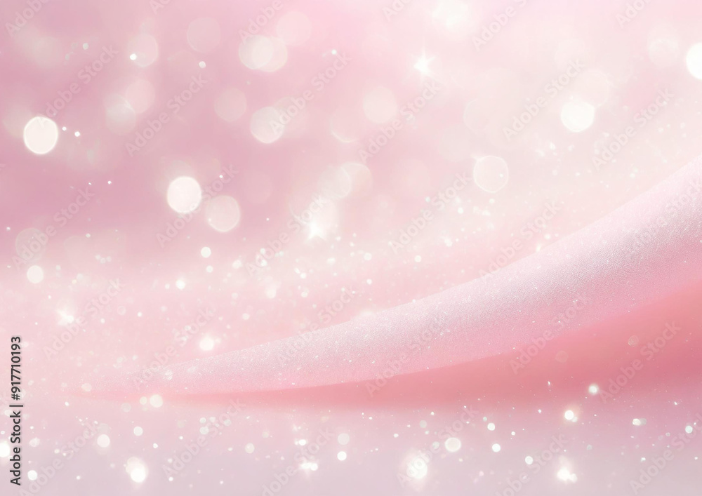 ピンクのキラキラ背景テクスチャー