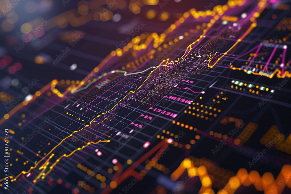 An intricate closeup of an economic model simulation on a computer highlighting variables related to GDP growth and fiscal stimulus impacts An intricate closeup of an economic model simulation on a computer highlighting variables related to GDP growth and fiscal stimulus impacts