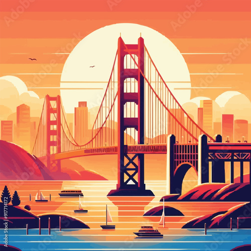 bridge over the river