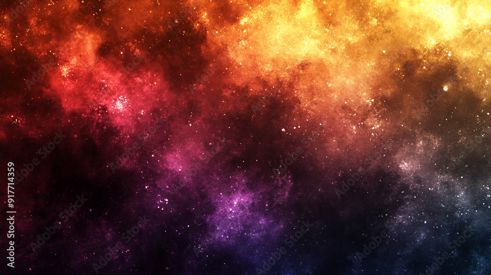 Naklejka premium gradient texture in dark orange, brown, and purple hues. The image exudes warmth and depth, blending earthy tones with vibrant accents, evoking a sense of mystery and elegance