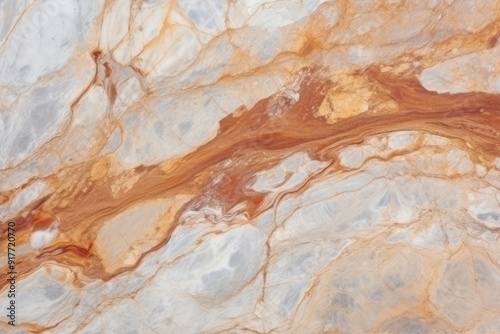 Wallpaper Mural Processed collage of luxury brown and white marble texture. Background for banner Torontodigital.ca