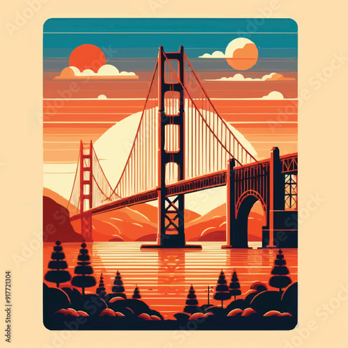 bridge over the river