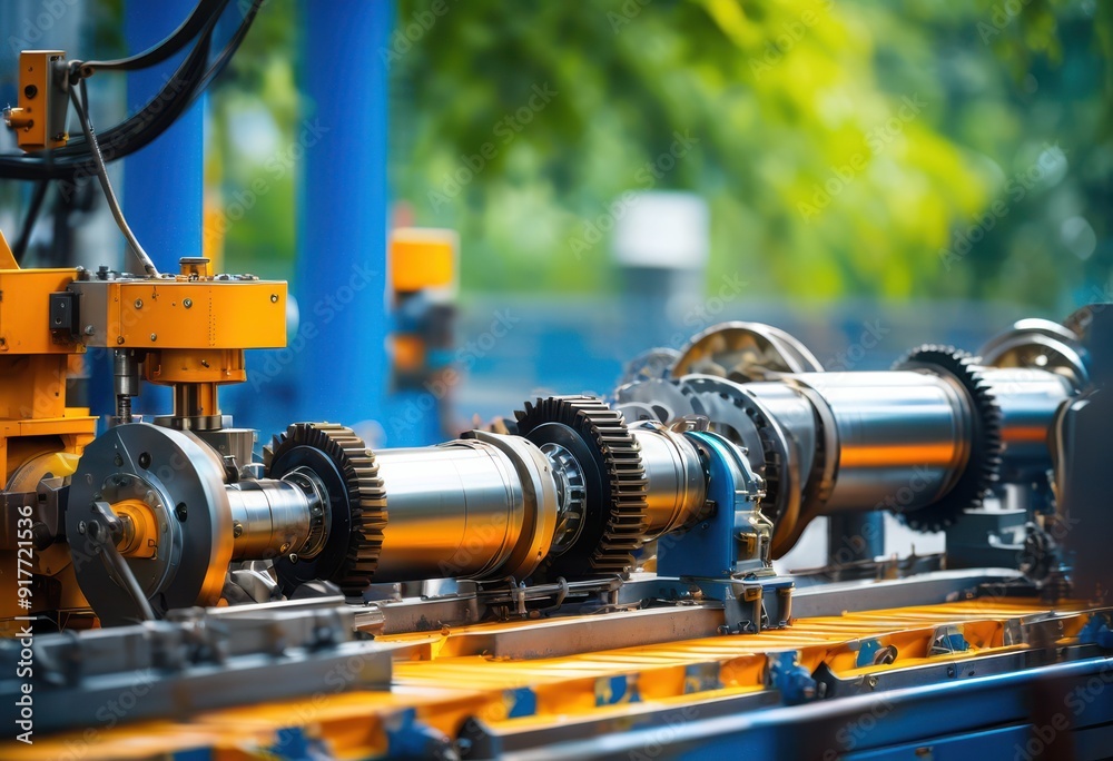 dynamic machinery operating vividly lively environment bright colors energetic motion, assembly, automation, components, construction, design, dynamics dynamic machinery operating vividly lively environment bright colors energetic motion, assembly, automation, components, construction, design, dynamics