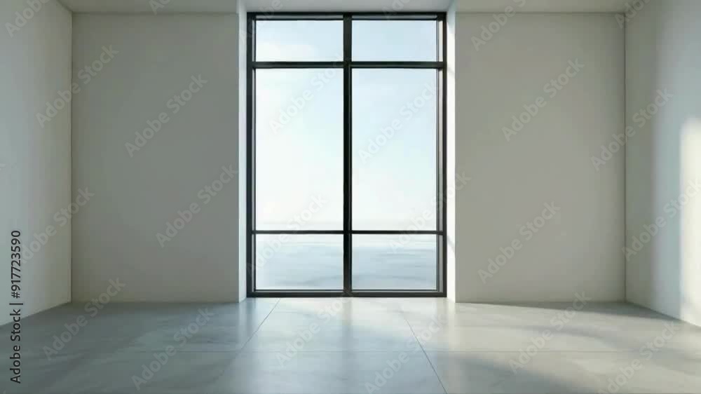 empty room with windows empty room with windows