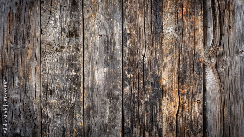 Aged timber background for product showcase
