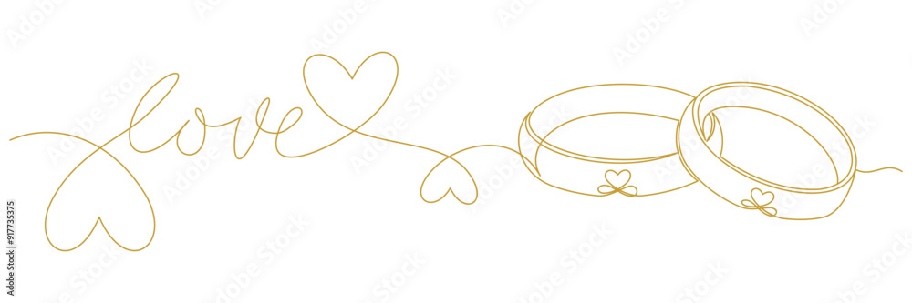 continuous line wedding ring ... continuous line wedding ring ...