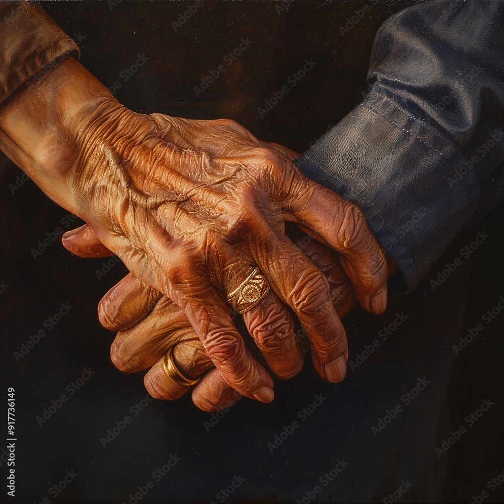 Fototapeta premium ai generative long lasting marriage