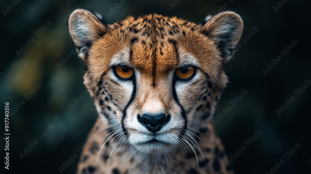 An artistic animal photo with unique camera