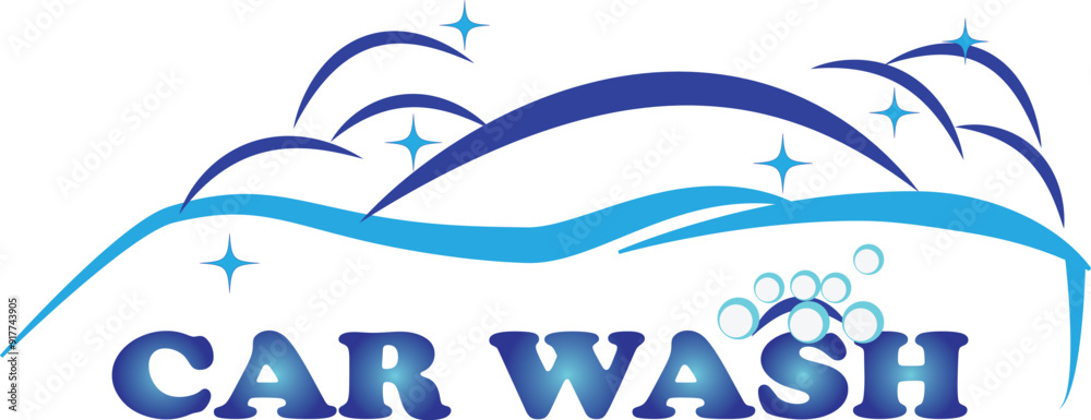 Car wash vector logo design for business Car wash vector logo design for business