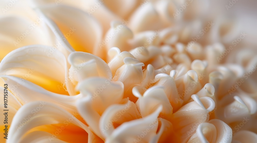 A close-up of a white flower with yellow anthers and white stamen filaments on its petals A close-up of a white flower with yellow anthers and white stamen filaments on its petals