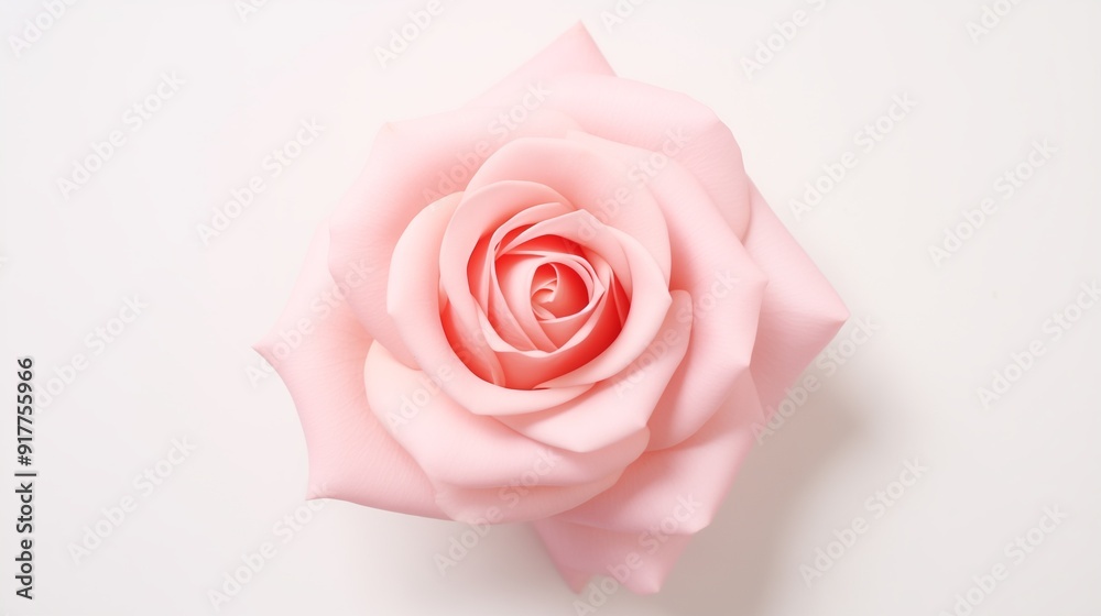 Beautiful Pink Rose Close-Up, Delicate Soft Petals, Romantic Flower Inspiration Beautiful Pink Rose Close-Up, Delicate Soft Petals, Romantic Flower Inspiration