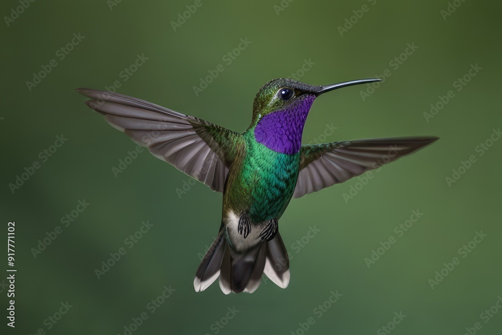 Fototapeta premium hummingbird on a branch