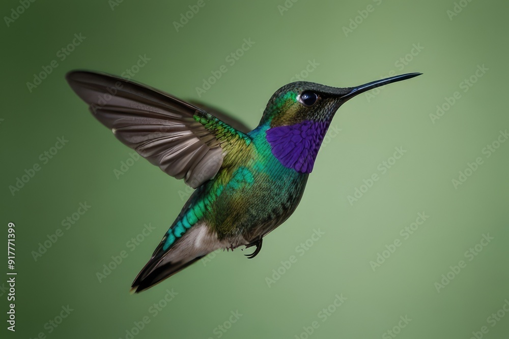 Fototapeta premium hummingbird in flight