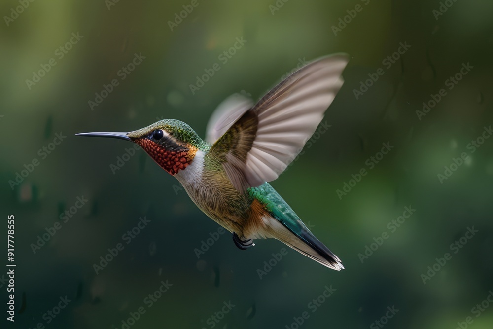 Fototapeta premium hummingbird in flight