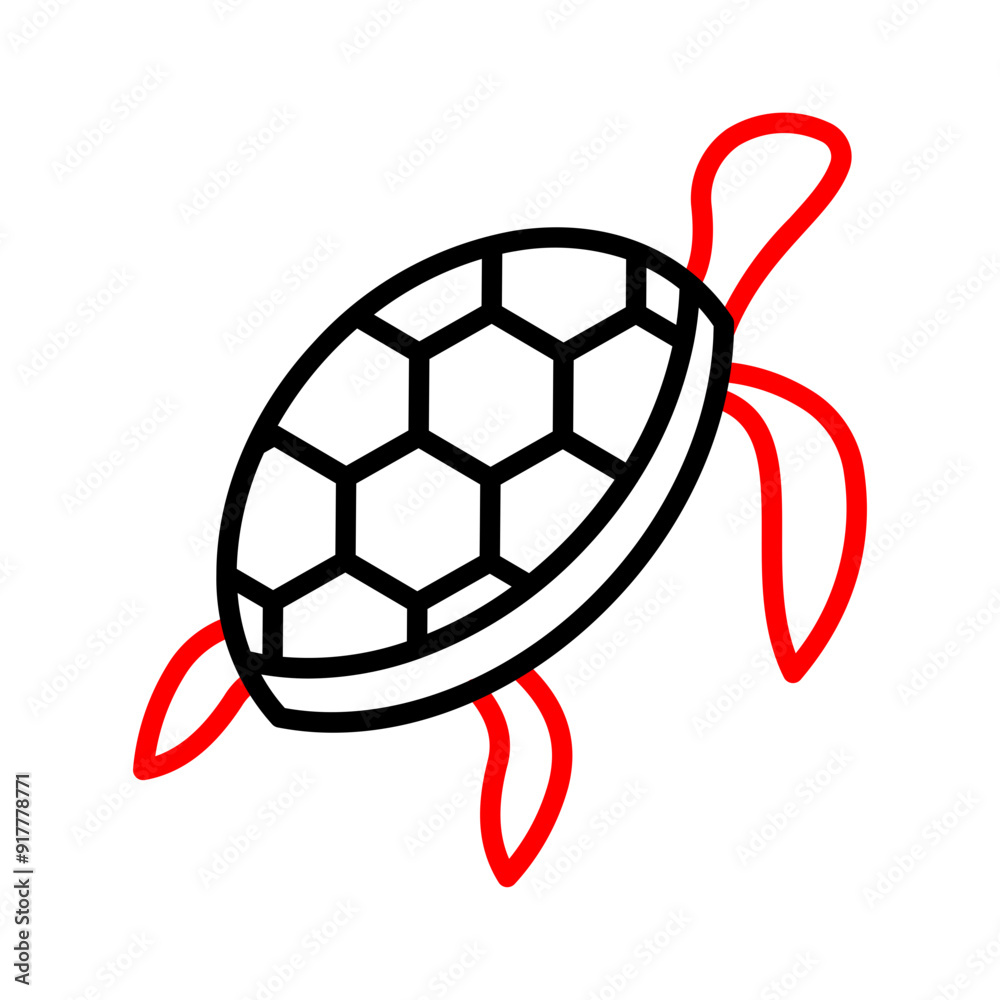 Obraz premium Turtle Dual Tone