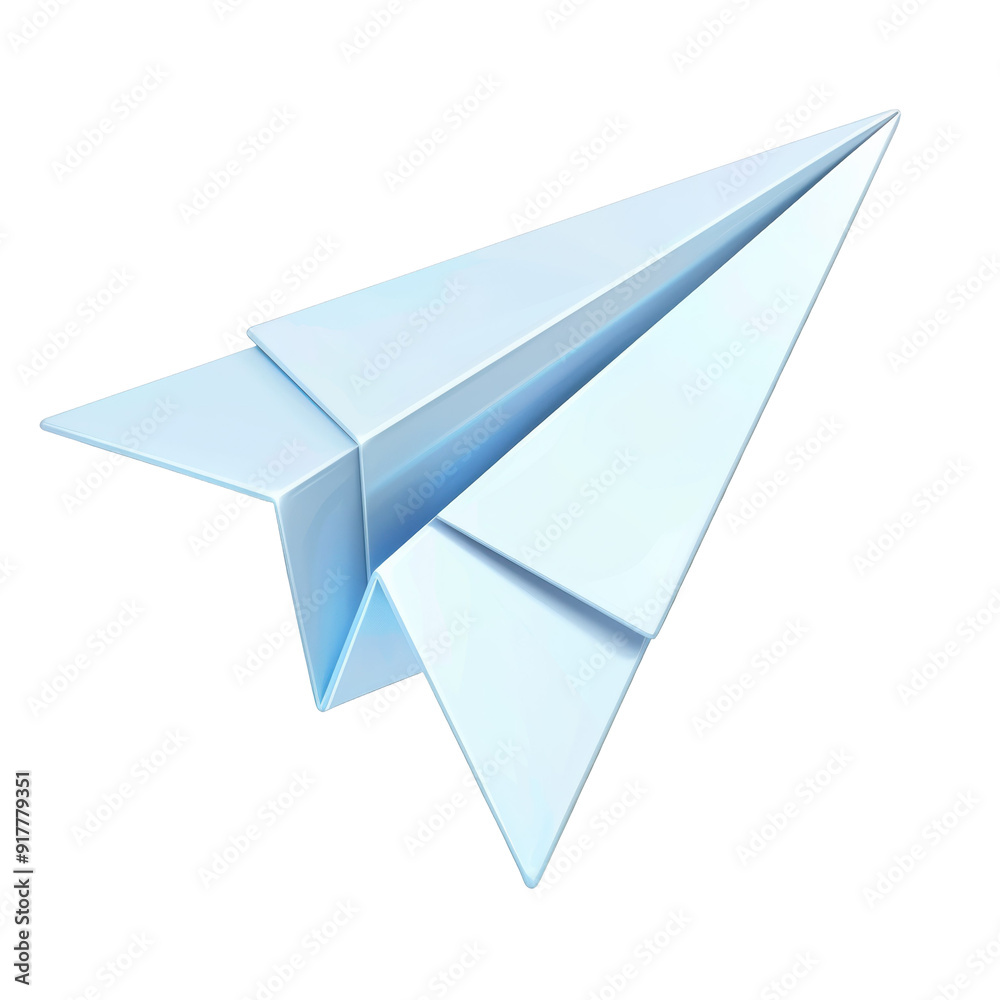 Fototapeta premium Telegram Messenger Icon Isolated on Transparent or White Background, PNG