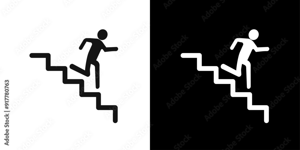 Downstairs icon Symbol mark in filled style Downstairs icon Symbol mark in filled style