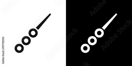 intraoral icon Symbol mark in filled style