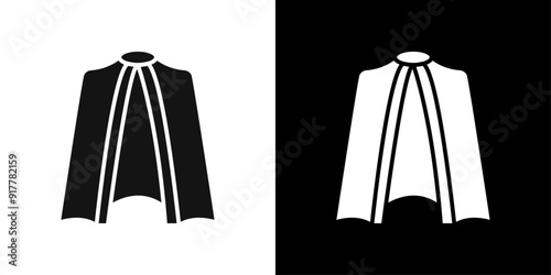 Invisibility Cloak icon Symbol mark in filled style
