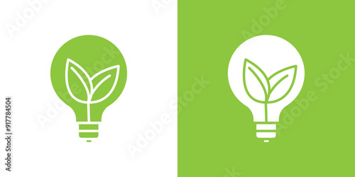 Sustainable ecological energy icon Symbol mark in filled style