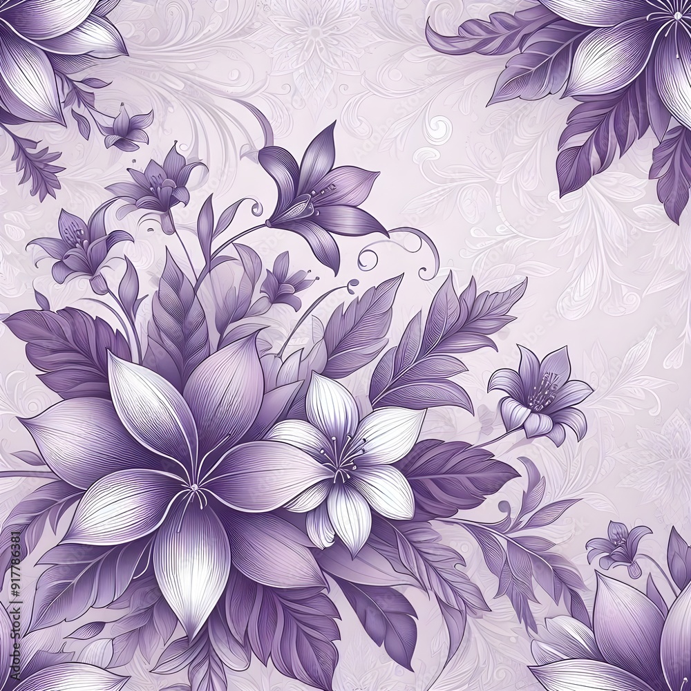 abstract floral background