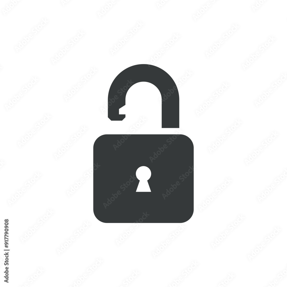 Padlock icon. Vector illustration Padlock icon. Vector illustration