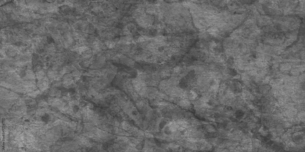 Naklejka premium Dark black anthracite dark gray wall grunge textured concrete background. grunge charcoal old aged retro vintage stone concrete cement blackboard chalkboard wall floor elegant texture.