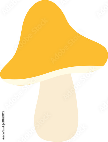 Isolated autumn mushroom vector
fall Mushrooms image.
Mushrooms in cartoon style svg. 