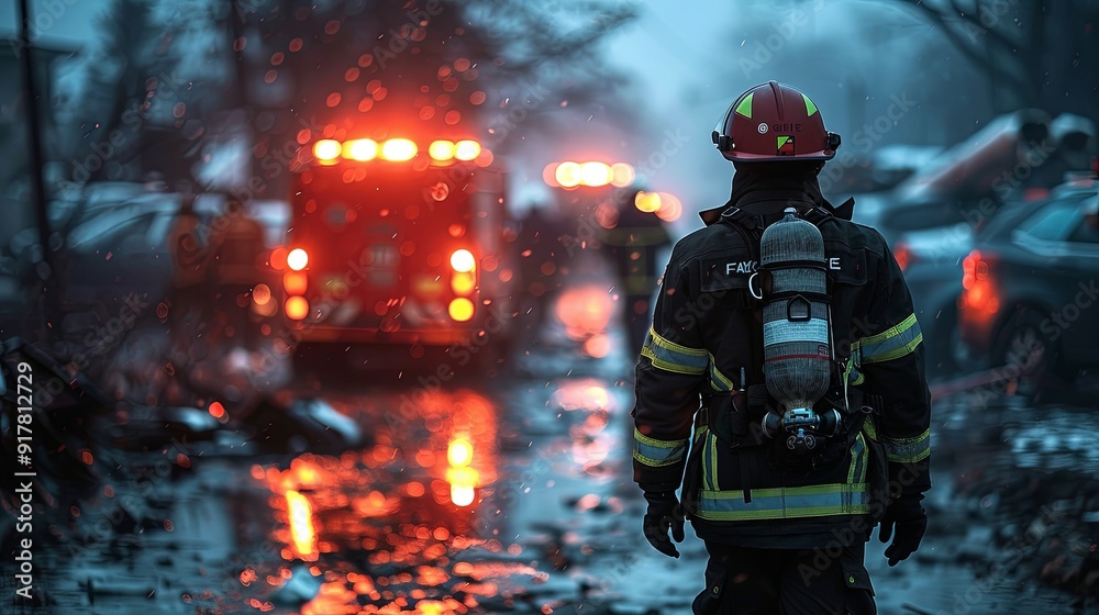 firefighters in action Virus challenges, aftermath, roadside emergency response teams firefighters in action Virus challenges, aftermath, roadside emergency response teams