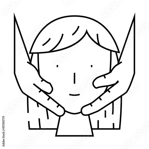 massage beauty salon procedure line icon vector. massage beauty salon procedure sign. isolated contour symbol black illustration